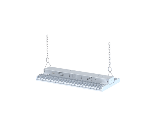 HBW 320W LED LINEAR HIGH BAY LIGHT WITH CCT&WATTAGE ADJUSTABLE