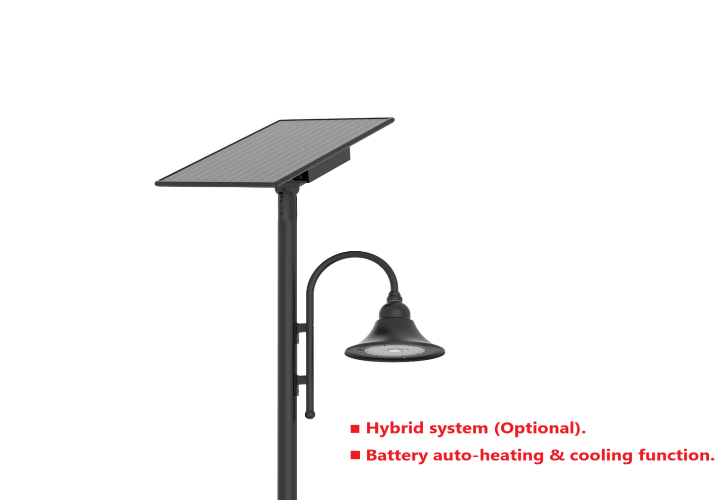 STQ-GLG-S 100W LED SOLAR STREET LIGHT