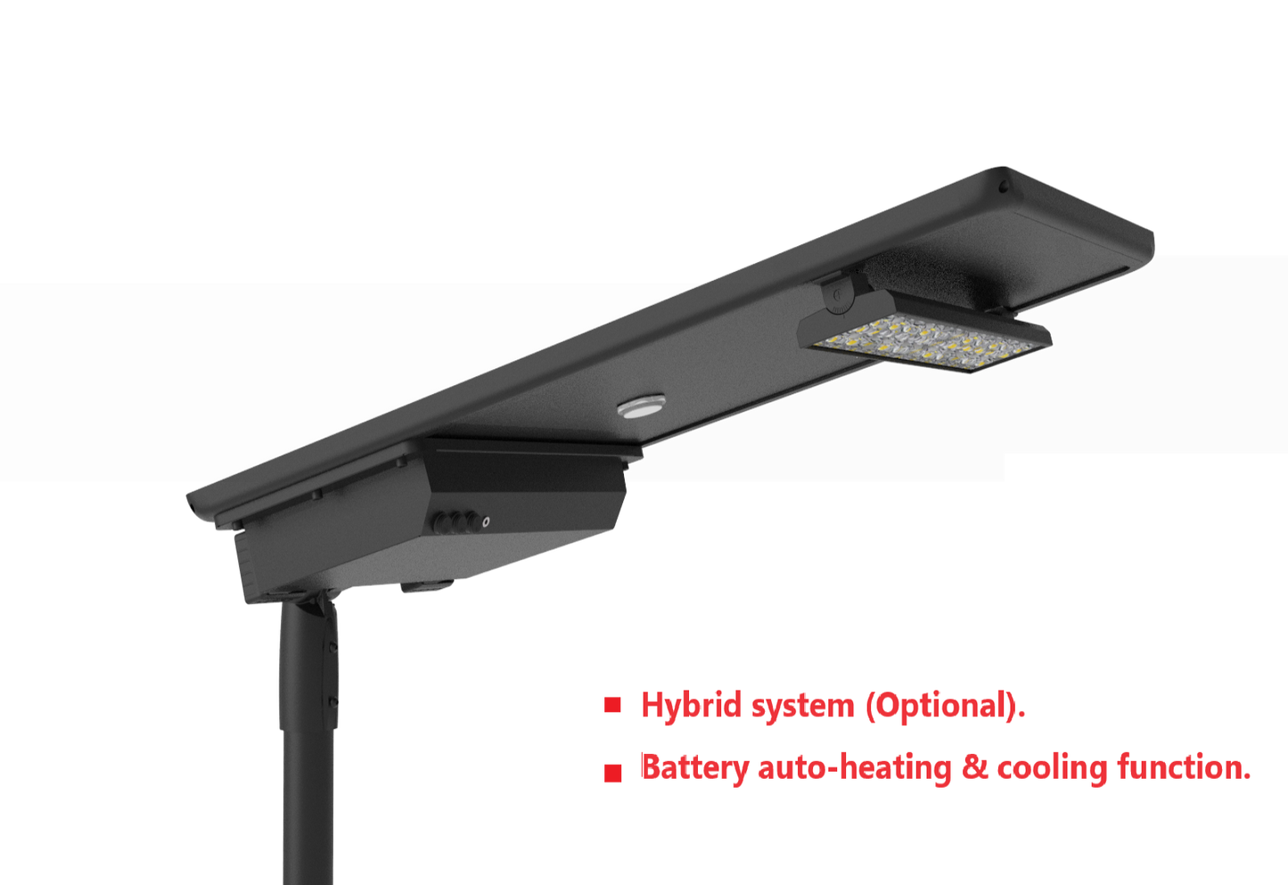 STR50W LED SOLAR STREET LIGHT
