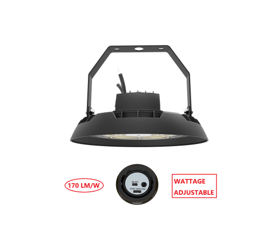 HBT150W LED UFO HIGH  BAY LIGHT WITH WATTAGE ADJUSTABLE