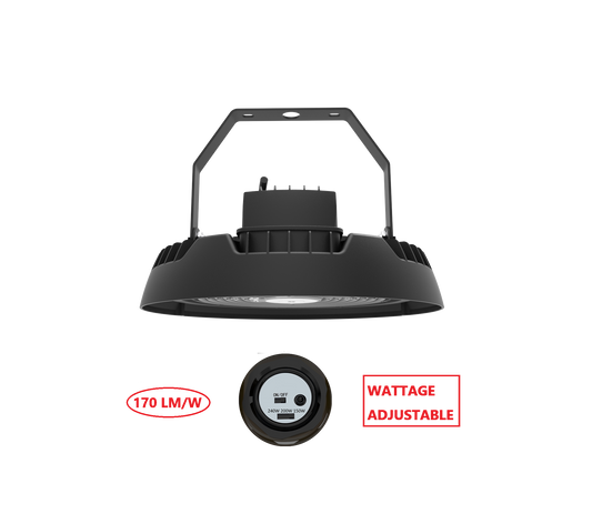 HBT240W LED UFO HIGH  BAY LIGHT WITH WATTAGE ADJUSTABLE