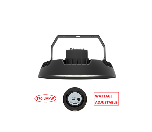 HBT320W LED UFO HIGH  BAY LIGHT WITH WATTAGE ADJUSTABLE