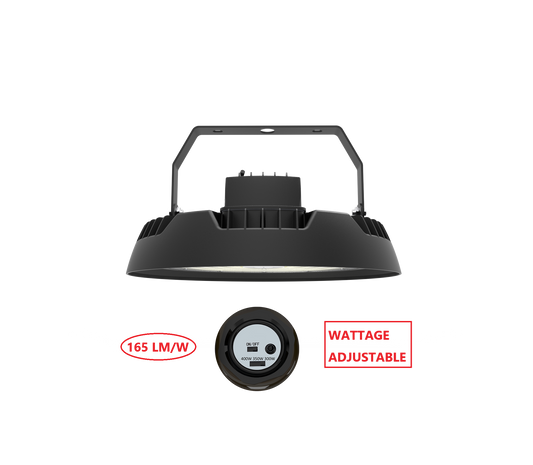 HBT400W LED UFO HIGH  BAY LIGHT WITH WATTAGE ADJUSTABLE