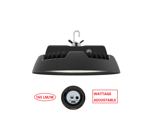 HBT400W LED UFO HIGH  BAY LIGHT WITH WATTAGE ADJUSTABLE