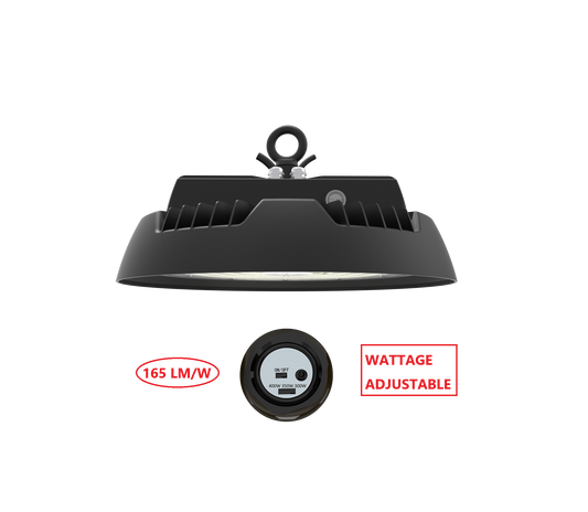 HBT400W LED UFO HIGH  BAY LIGHT WITH WATTAGE ADJUSTABLE