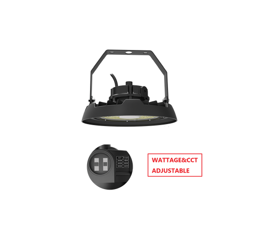 HBV240W LED UFO HIGH BAY LIGHT WITH CCT&WATTAGE ADJUSTABLE