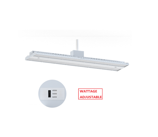 HBW640W LED LINEAR HIGH BAY LIGHT WITH WATTAGE ADJUSTABLE