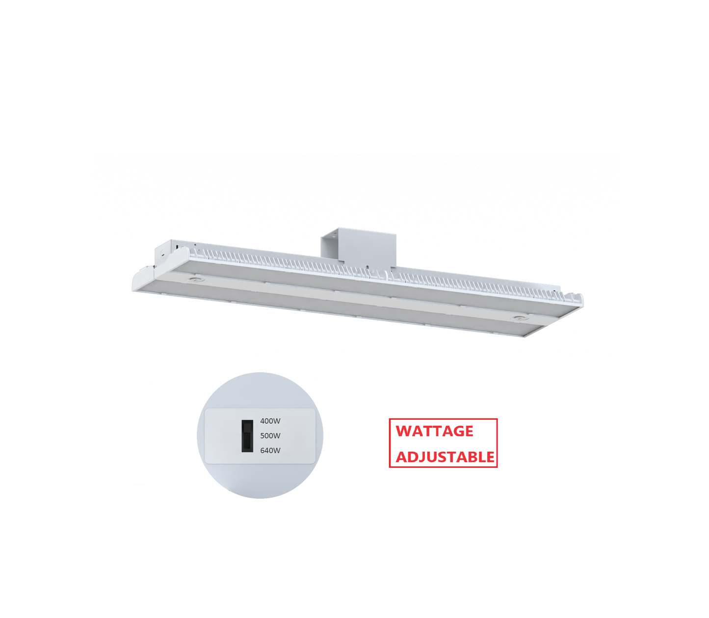 HBW640W LED LINEAR HIGH  BAY LIGHT WITH WATTAGE ADJUSTABLE