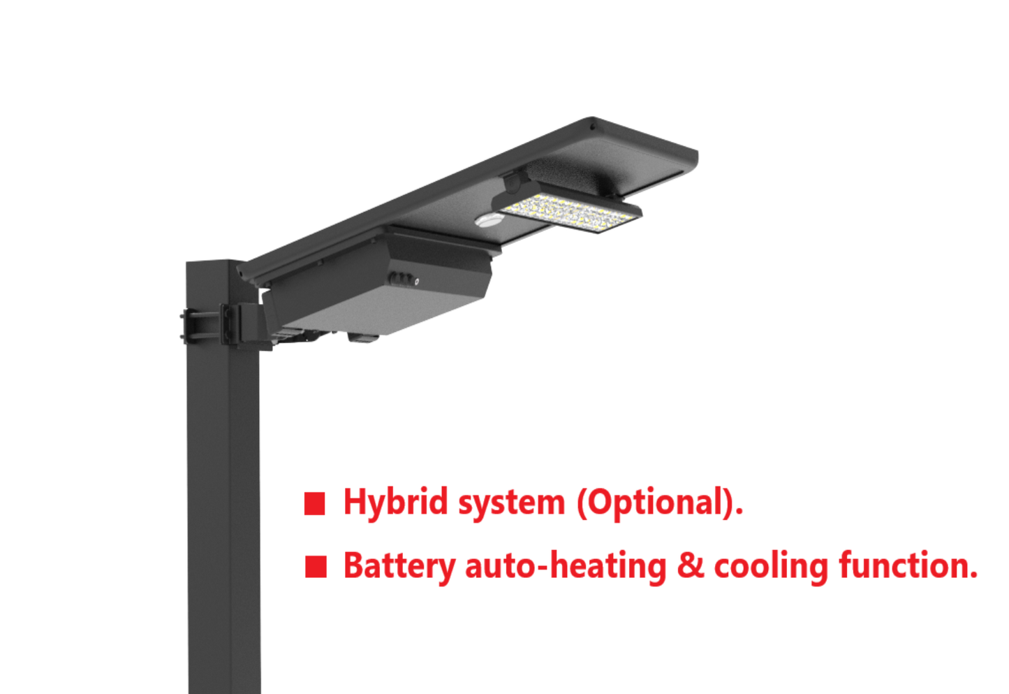 STR 30W LED SOLAR STREET LIGHT